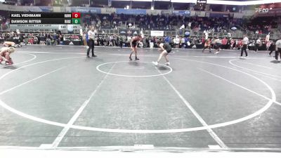 122 lbs 3rd Place - Kael Viehmann, Hannibal vs Dawson Ritter, Rogersville WC
