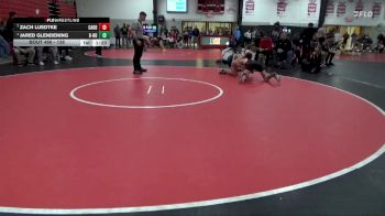 138 lbs Round 5 - Jared Glendening, Burlington Notre Dame vs Zach Luedtke, Cardinal Community