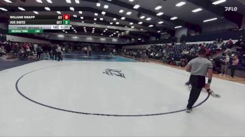 174 lbs Cons. Round 3 - Joe Dietz, Gettysburg vs William Knapp, Alvernia