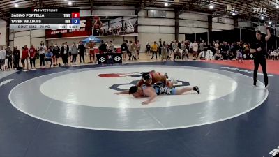 79 kg Cons. Round 2 - Sabino Portella, Tar Heel Wrestling Club vs Taven Williams, Noke Wrestling RTC