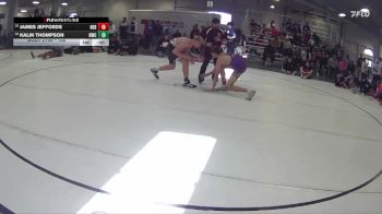 155 lbs Cons. Round 1 - Kalin Thompson, Norfolk Wrestling Club vs James Jeffords, Nebraska