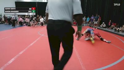 100 lbs Round 5 (6 Team) - Quinn Smith, Ohio Gold Black vs Jaxon Kraemer, The Untouchables