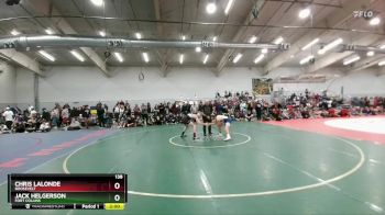 138 lbs Champ. Round 3 - Chris LaLonde, Roosevelt vs Jack Helgerson, Fort Collins
