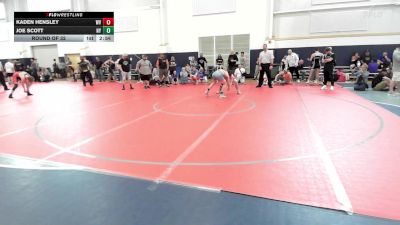 C-138 lbs Round Of 32 - Kaden Hensley, WV vs Joe Scott, NY