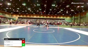 113 lbs Round Of 32 - Sir Israel Pulido, Pine Creek vs Ricardo Lopez, Sunnyside