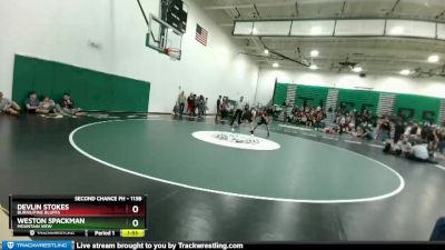 113B Round 2 - Weston Spackman, Mountain View vs Devlin Stokes, Burns/Pine Bluffs