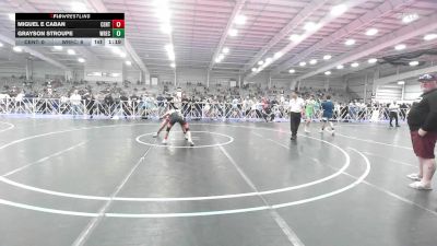113 lbs Rr Rnd 3 - Miguel E Caban, CentralMD Red vs Grayson Stroupe, Wrecking Crew Wrestling Club