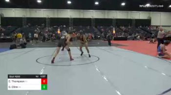 138 lbs Consolation - Cody Thompson, CO vs Owen Cline, WA