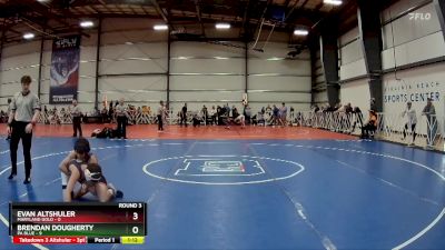 80 lbs Rd# 6- 9:00am Saturday Final Pool - Brendan Dougherty, PA Blue vs Evan Altshuler, Maryland GOLD