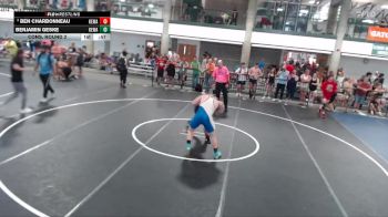 164-175 lbs Cons. Round 2 - Ben Charbonneau, DeKalb WC vs Benjamin Geske, Newman Central Catholic