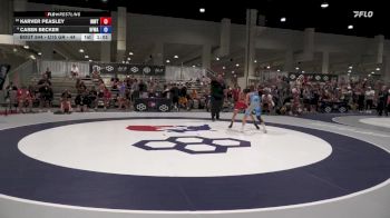 U15 GR - 44 lbs Cons. Round 7 - Karver Peasley, Inland Northwest Wrestling Training Center vs Casen Becker, Black Fox Wrestling Academy