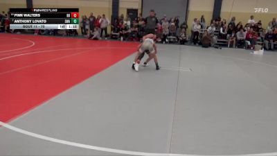 70 lbs Champ. Round 1 - Anthony Lovato, Summit Wrestling Academy vs Finn Walters, Byron Bears