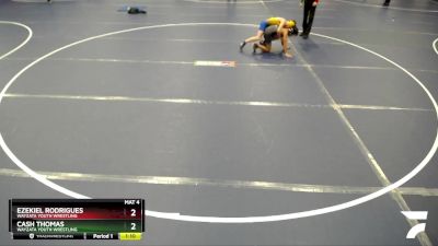 102 lbs Cons. Round 3 - Cash Thomas, Wayzata Youth Wrestling vs Ezekiel Rodrigues, Wayzata Youth Wrestling