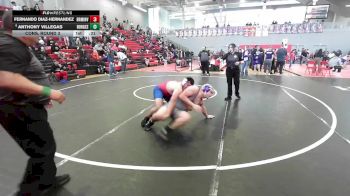 215 lbs Cons. Round 3 - Fernando Diaz-Hernandez, Harmony Innovation vs Anthony Villegas, El Paso Burges