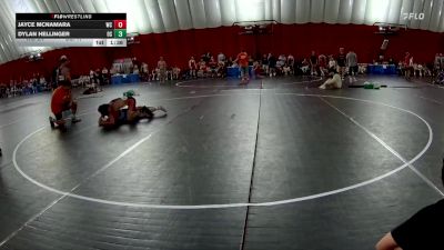 150 lbs Round 3 (8 Team) - Jayce McNamara, WCAABE Knights vs Dylan Hellinger, Oswego