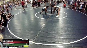 80 lbs Quarterfinal - Lennox Cruzat, Alpha Dawg vs Jonas Suarez, Team Selma