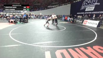 6A Boys 165 lbs Champ. Round 1 - Isiah Conner, Mountainside Boys vs Jonathan Nuno, Sandy Boys