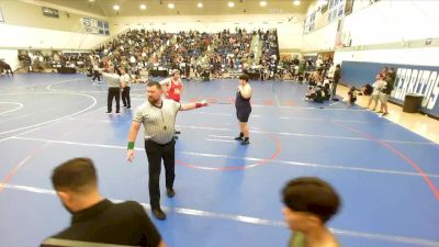 285 lbs Round 2 - Matthew Velasco, El Modena vs Xavier Salas, Dominator