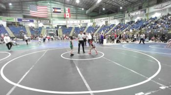 53 lbs Rr Rnd 2 - Zac Martinez, Juggernaut WC vs Austin Brewer, Woodland Park