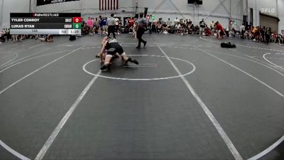 144 lbs Round 1 (6 Team) - Tyler Conroy, Team Shutt Garnett Trained vs Lukas Ryan, Savage WA White