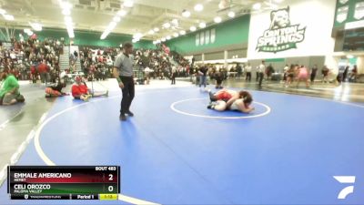 235 lbs Quarterfinal - Emmale Americano, Hemet vs Celi Orozco, Paloma Valley