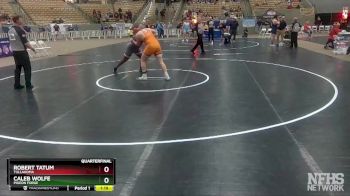 A 285 lbs Quarterfinal - Caleb Wolfe, Pigeon Forge vs Robert Tatum, Tullahoma