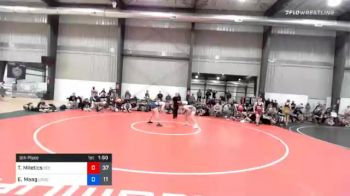 63 kg 5th Place - Trey Miletics, Beca Gold vs Evan Maag, Lost Boys Wrestling Club