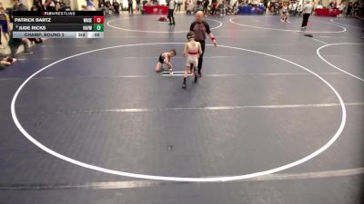 10U - 56 lbs Champ. Round 2 - Lincoln Larson, Blaine Wrestling Association vs Samuel Priebe, MN Elite Wrestling Club