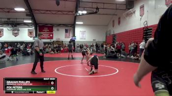 Round 1 - Fox Peters, Champions Wrestling Club vs Graham Phillips, Mediapolis Youth Wrestling