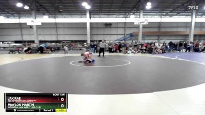 60-65 A Round 5 - Jax Rae, All In Wrestling Academy vs Waylon Martin, Mountain Man Wrestling Club