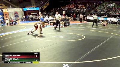 132 Class 2 lbs Quarterfinal - Kamden Hooper, Odessa vs Conner Roach, Sullivan