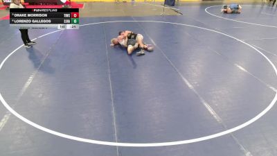 Junior Boys - 144 lbs Cons. Round 5 - Drake Morrison, Team Idaho Wrestling Club vs Lorenzo Gallegos, SJF/HAC