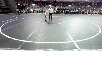 43 lbs Round Of 16 - Boston Kinder, Nixa Youth Wrestling vs Zayne Smith, Mountain Home Flyers