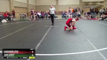 115 lbs Round 1 - Alexander Cecil, Madison Wrestling Club vs Gage Goetz, Goetz Wrestling