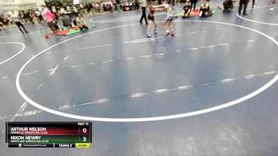 95 lbs Cons. Semi - Addison Neal, The Best Wrestler vs Hadley Vold, Team Nazar Training Center