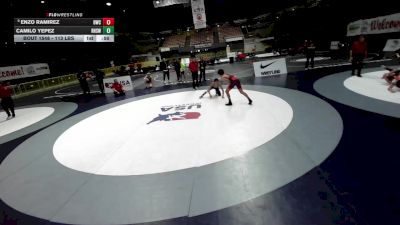 113 lbs 7th Place Match - Camilo Yepez, Redwood High School Wrestling vs Enzo Ramirez, Delta Wrestling Club