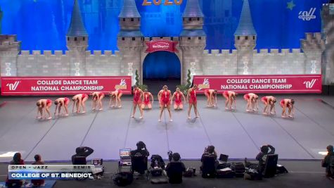 College of St. Benedict [2026 Open - Jazz Semis] 2026 UCA & UDA College Cheerleading and Dance Team National Championship