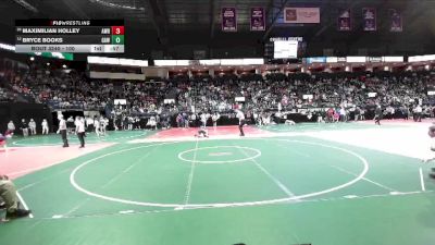 100 lbs Cons. Round 5 - Bryce Books, GAW1 vs Maximilian Holley, AWRA