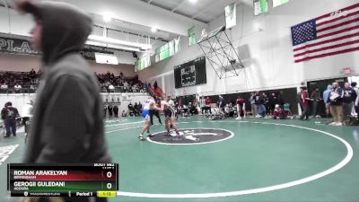 144 lbs Semifinal - Gerogii Guledani, Agoura vs Roman Arakelyan, Birmingham