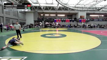100 lbs Consi Of 8 #1 - Gabriella Pirri, Ledyard vs Felicitas Dietz, Griswold/Wheeler