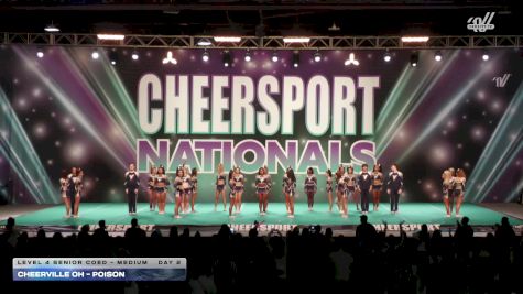 CheerVille OH - Poison [2026 L4 Senior Coed - Medium Day 2] 2026 CHEERSPORT National All Star Cheerleading Championship