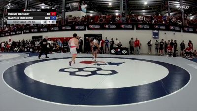 79 kg Champ. Round 1 - Tommy Bennett, Northern Illinois RTC vs Marcus Murabito, Tar Heel Wrestling Club