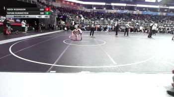 66 lbs Round Of 16 - Heidi Robinson, Cabot WC vs Tatum Rubinstein, King Select Wr Ac