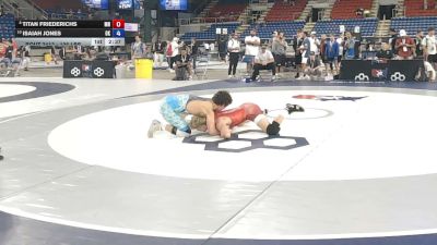 126 lbs Cons. Quarters - Titan Friederichs, Minnesota vs Isaiah Jones, Oklahoma