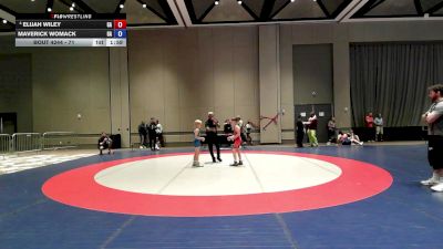 71 lbs Cons. Semis - Elijah Wiley, GA vs Maverick Womack, GA