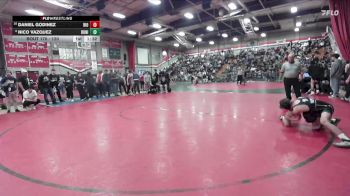 120 lbs Champ. Round 2 - Daniel Godinez, Rio Mesa vs Nico Vazquez, Bonita