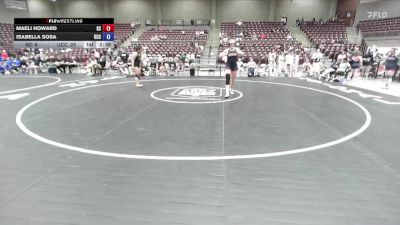 180 lbs Finals (8 Team) - Maeli Howard, Snow vs Isabella Sosa, Umpqua Community College