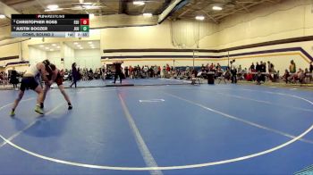 165 lbs Cons. Round 2 - Christopher Ross, East Stroudsburg University vs Justin Boozer, John Carroll University