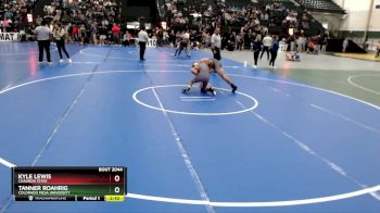 141 lbs Champ. Round 1 - Kyle Lewis, Chadron State vs Tanner Roahrig, Colorado Mesa University