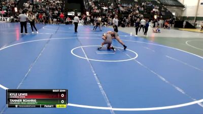 141 lbs Champ. Round 1 - Kyle Lewis, Chadron State vs Tanner Roahrig, Colorado Mesa University